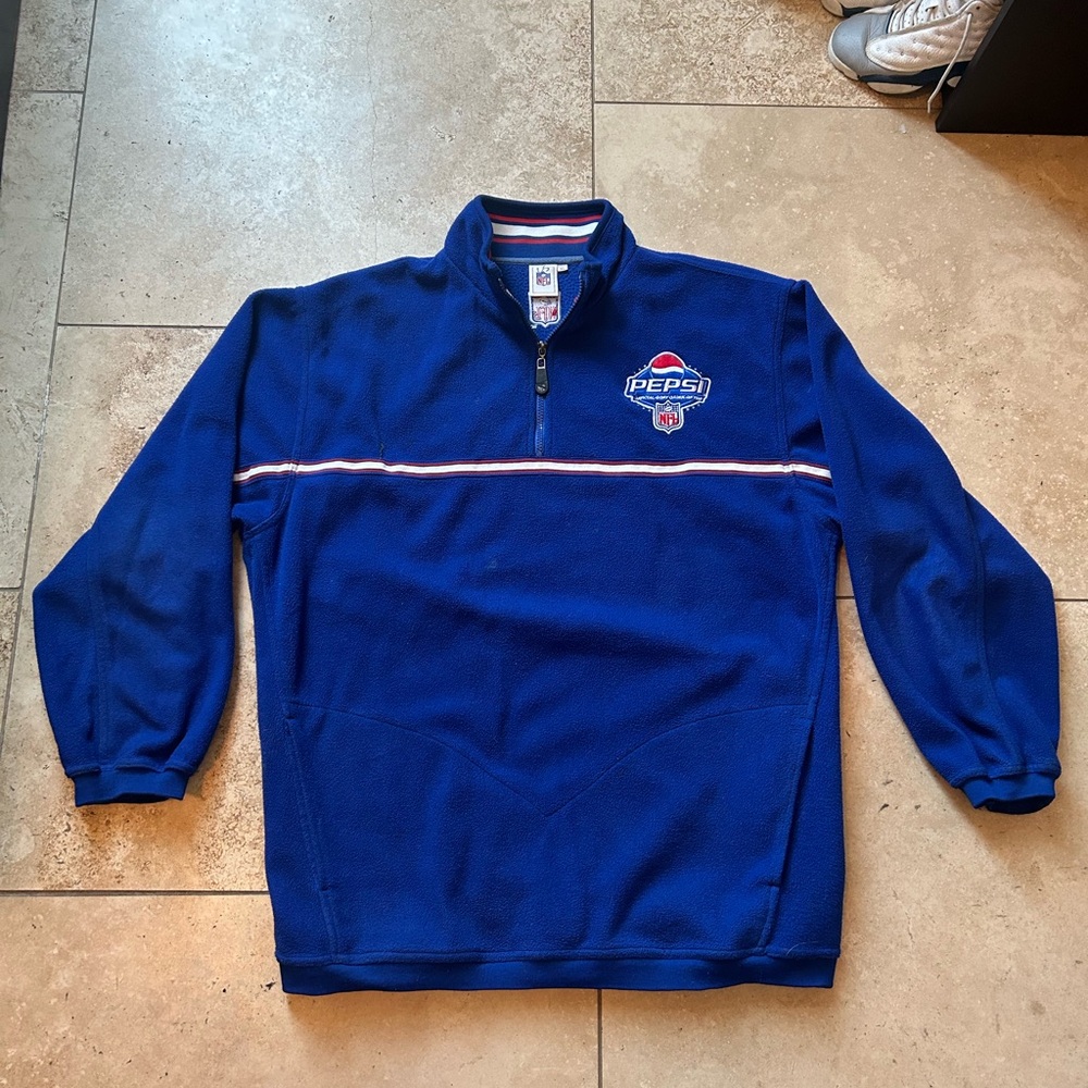 Vintage NFL Pepsi fleece jacket